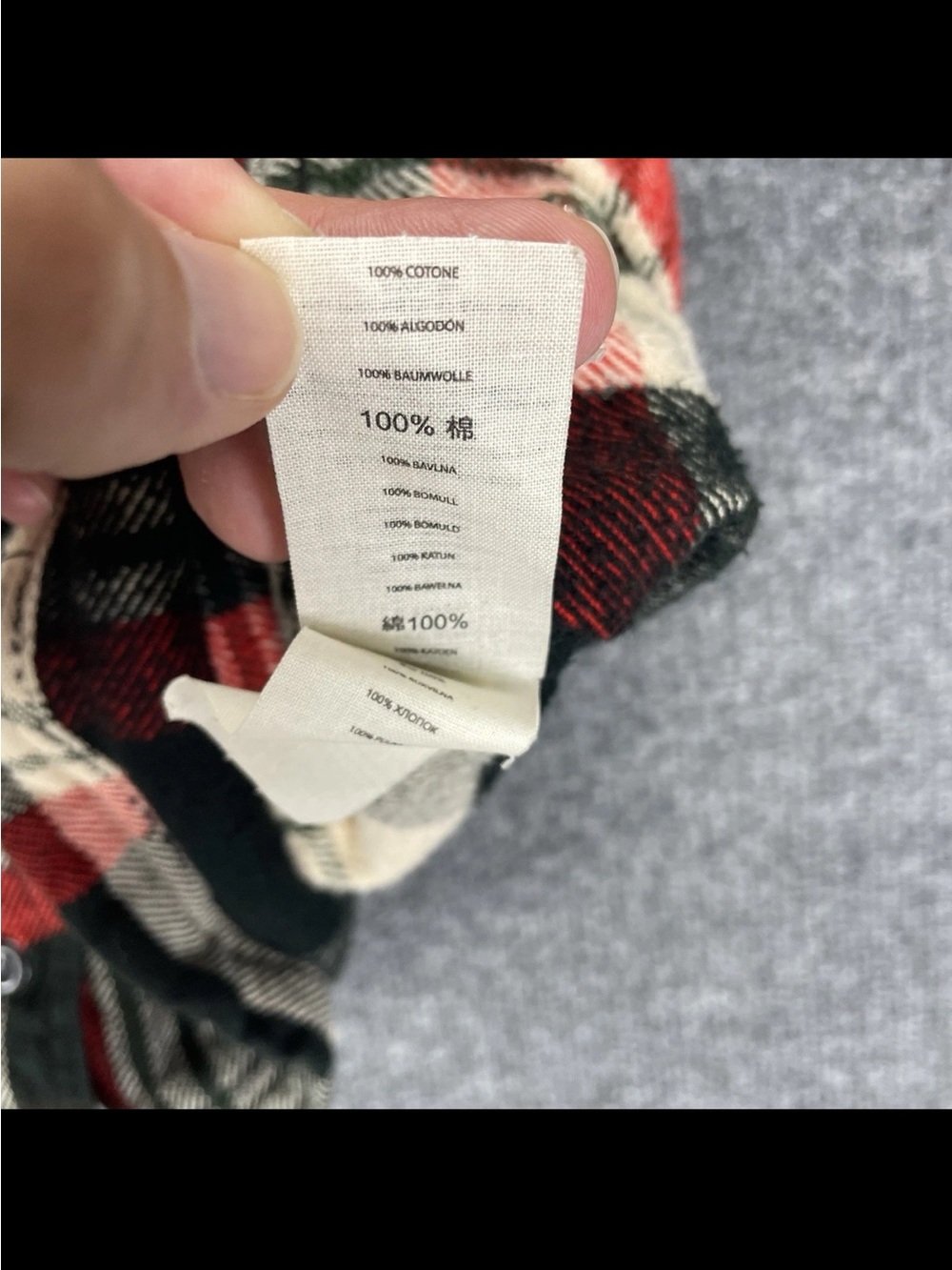 Filson Womens XXL Flannel Shirt Jacket Plaid Button Up Tartan Red Cotton Shacket - Picture 12 of 12